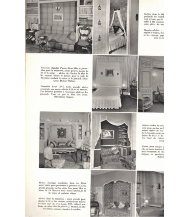 Art et Décoration, revue de la maison, N°125 nov 1966 - alcoves, tables à écrire, villa moderne Celle-Saint-Cloud