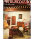 Art et Décoration, revue de la maison, N°205 mars 1978 - papier peint années 1970, meubles de métier, bibliothèques,