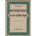 Mathématiques et dessin géométrique classe 6e, Faucheux, 1945 - manuels mathématiques,