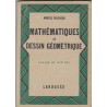 Mathématiques et dessin géométrique classe 6e, Faucheux, 1945 - manuels mathématiques,