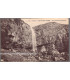Ardèche, le Mont-Doré, la Grande Cascade, et timbre-poste Semeuse camée 10c vert 1922 - carte postale dép 63 Puy-de-Dôme