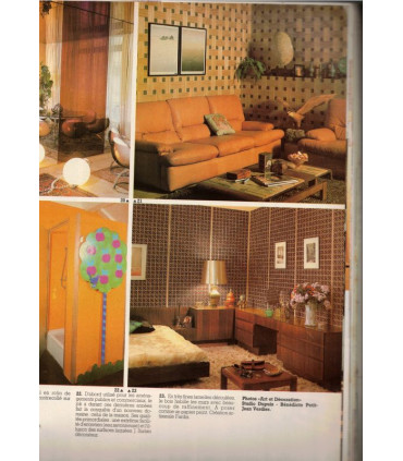 Mobilier lorrain, jouets anciens, papier peint, style anglais - Art et Décoration, revue de la maison, N°231 nov 1981 -