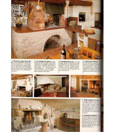 Art et Décoration, revue de la maison, N°218 jan 1980 - cheminées, loggias,