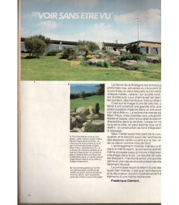 Cheminées, greniers - Art et Décoration, revue de la maison, N°225 jan 1981 -