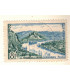 Nice, le jardin Albert Ier et le Théâtre de Verdure, et timbre-poste La Vallée de la Seyne aux Andelys 8F 1954 -carte postale 06