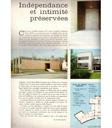 Art et Décoration, revue de la maison, N°173 sep 1973 - porcelaine Compagnie des Indes, mobilier style provençal, portes, bars,
