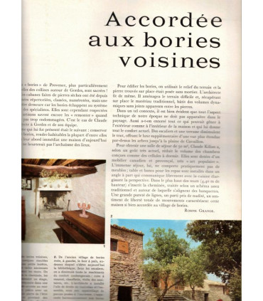 Art et Décoration, revue de la maison, N°173 sep 1973 - porcelaine Compagnie des Indes, mobilier style provençal, portes, bars,
