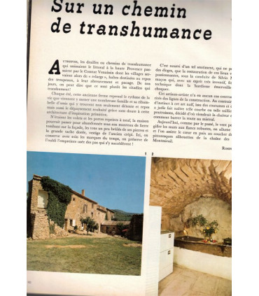 Art et Décoration, revue de la maison, N°158 juil 1971 - salles de bains style 1970, style meubles à écrire, fer forgé,