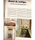 Salles de bains style 1970, style meubles à écrire, fer forgé - Art et Décoration, revue de la maison, N°158 juil 1971 -