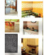 Balcons et terrasses, nouveaux carrelages 1970, architecte Jean Rouzaud, - Art et Décoration, N°150 mai 1970 -