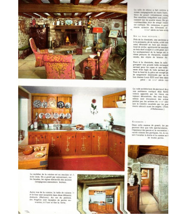 Balcons et terrasses, nouveaux carrelages 1970, architecte Jean Rouzaud, - Art et Décoration, N°150 mai 1970 -