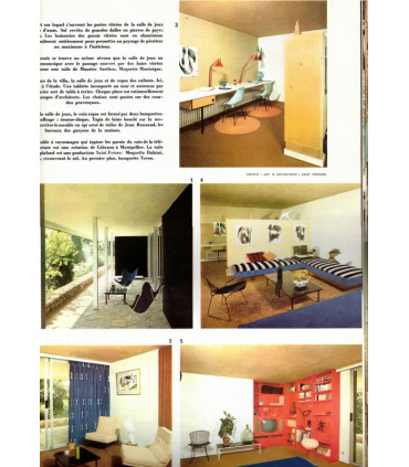 Balcons et terrasses, nouveaux carrelages 1970, architecte Jean Rouzaud, - Art et Décoration, N°150 mai 1970 -