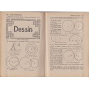 Mathématiques et dessin géométrique classe 6e, Faucheux, 1945 - manuels mathématiques,