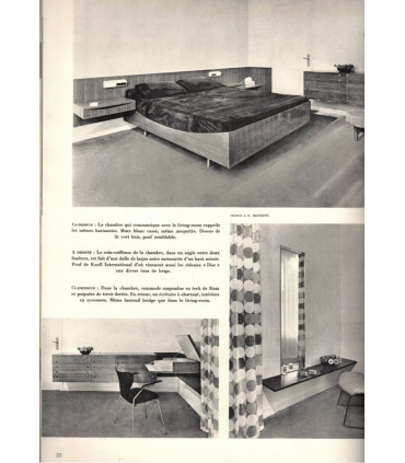 Acteur Raymond Gérôme, artiste Franz Priking, Comte Michel d'Ornano, troglodyte  - Art et Décoration, N°105 décembre 1963 -