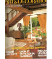 Objets paysans, marques à pain, marques à bêtes, dallages anciens, carrelages 1980,  - Art et Décoration, N°222 août 1980 -