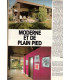 Objets paysans, marques à pain, marques à bêtes, dallages anciens, carrelages 1980,  - Art et Décoration, N°222 août 1980 -