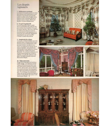 Rideaux, portails, clôtures, moulins à café, moulins à épices - Art et Décoration, N°236 août 1982 -