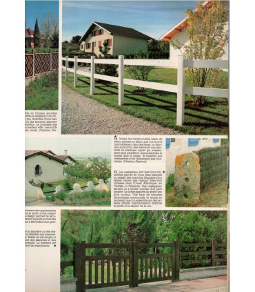 Rideaux, portails, clôtures, moulins à café, moulins à épices - Art et Décoration, N°236 août 1982 -