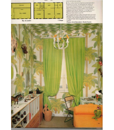Rideaux, portails, clôtures, moulins à café, moulins à épices - Art et Décoration, N°236 août 1982 -