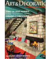 Cheminées design 1960, cheminées rustiques, Hossegor, Banyuls, Méribel-les-Allues, Eze - Art et Décoration, n°155 jan 1971