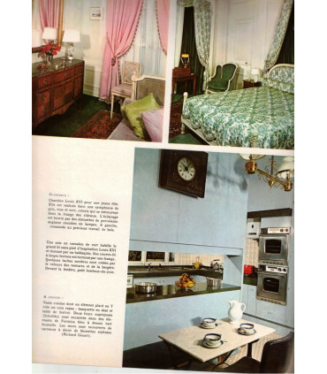 Cheminées design 1960, cheminées rustiques, Hossegor, Banyuls, Méribel-les-Allues, Eze - Art et Décoration, n°155 jan 1971