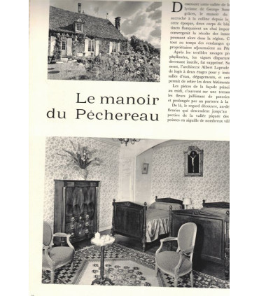 Maisons de vacances, mobilier de jardin, Grimaud, Mareuil-sur-Belle, Mesnil-Ponceau - Art et Décoration, n°102 juil 1963