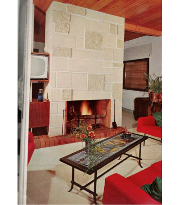 Maisons de vacances, mobilier de jardin, Grimaud, Mareuil-sur-Belle, Mesnil-Ponceau - Art et Décoration, n°102 juil 1963