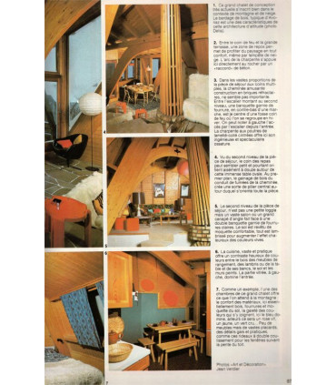 Objets de marins, antiquités marines, mobilier champenois, salles de bains design, - Art et Décoration n°217 nov 1979