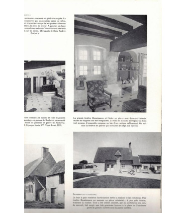 Bureaux d'écolier, peintres Jean Picart le Doux, Françoise Schlumberger-Primat, Jean Bart - Art et Décoration, n°97 1962