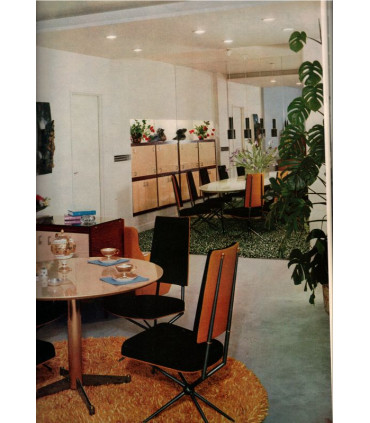 Bureaux d'écolier, peintres Jean Picart le Doux, Françoise Schlumberger-Primat, Jean Bart - Art et Décoration, n°97 1962