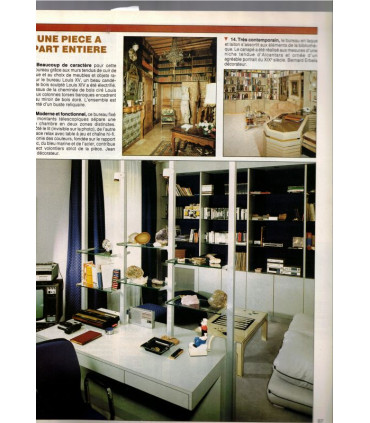 Cadrans solaires, salles à manger d'extérieur, coin bureau - Art et Décoration n°249 juin 1984