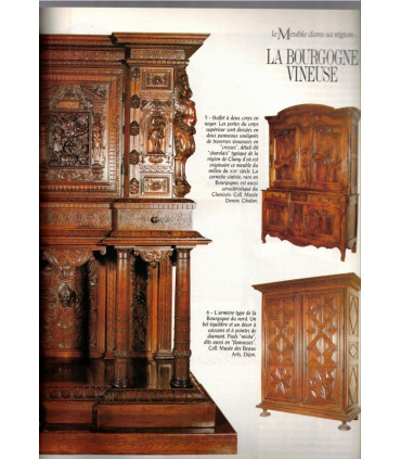 Armoires à vin, cuisines à l'ancienne, mobilier bourguignon, chambres d'enfants, faïence de Creil - Art et Décoration n°296 1990
