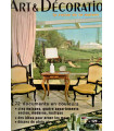 Mobilier de jardin 1960, décorateur hollandais Eric Grinwis, style moderne 1960,- Art et Décoration n°129 mai 1967