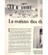 Mobilier de jardin 1960, décorateur hollandais Eric Grinwis, style moderne 1960,- Art et Décoration n°129 mai 1967