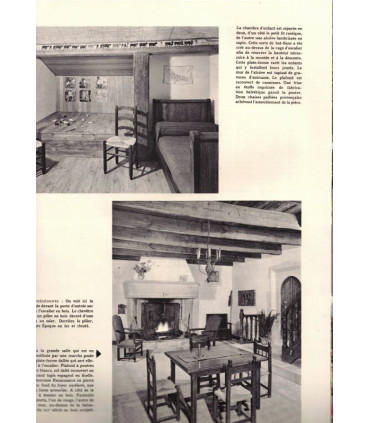 Clôtures, appartement design masculin, Guéthary, Grenoble, Mesnil-Simon, Fontvieille  - Art et Décoration n°130 juil 1967