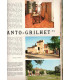 Actrice Germaine Montero, maison Ted Lapidus, sièges tapissés, meubles basques,  Yves Ruhlmann - Art et Décoration n°167 1972
