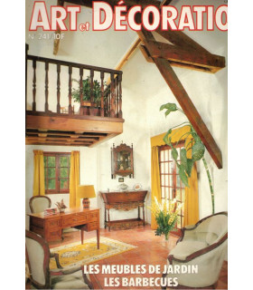 Flacons de parfum, mobilier de jardin, barbecues de jardin, - Art et Décoration n°241 avril 1983