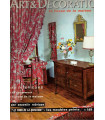Meubles peints anciens, meubles à éléments 1960, artiste Léopold Gest,  - Art et Décoration n°149 mars 1970