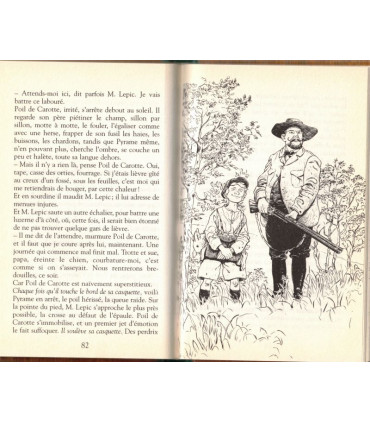 Poil de Carotte, Jules Renard, 2000 - enfant mal aimé, littérature jeunesse, Bibliothèque Lito
