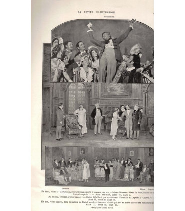 Les amours du poète, comédie musicale René Blum, G. Delaquys, musique Robert Schumann - Petite Illustration Théâtre n°292 1932