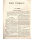 Une femme, comédie Edmond Guiraud, acteurs Gilda Darthy, Jean Yonnel, Polin - La Petite Illustration Théâtre n°143 1925