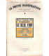Le sexe fort, comédie Tristan Bernard, acteurs Signoret, Linirys, Gildès, Marie Bell - La Petite Illustration Théâtre n°307 1932