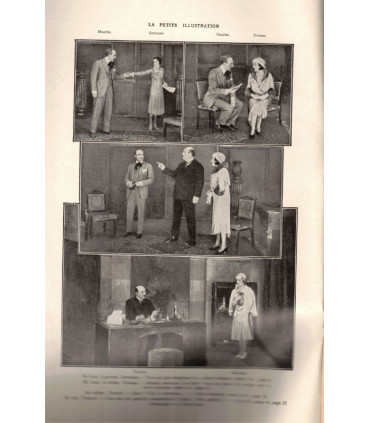 Pardon Madame, comédie Romain Coolus, acteurs Harry Baur, Debucourt, Renée Devillers - La Petite Illustration Théâtre n°256 1930