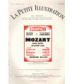 Mozart, comédie Sacha Guitry, acteurs Yvonne Printemps, René Maupré, Germaine Gallois - La Petite Illustration Théâtre 166 1926