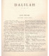 Dalilah, pièce de Paul Demasy, acteurs Jean Hervé, Charpin, Véra Korêne  - La Petite Illustration Théâtre n°161 1926