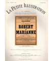 Robert et Marianne, comédie de Paul Géraldy, acteurs André Luguet, Thérèse Pierat,   - La Petite Illustration Théâtre n°159 1926
