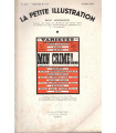 Mon crime, Georges Berr, acteurs Edwige Feuillère, Pauley, Larquey  - La Petite Illustration Théâtre N°347 1934