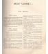Mon crime, Georges Berr, acteurs Edwige Feuillère, Pauley, Larquey  - La Petite Illustration Théâtre N°347 1934