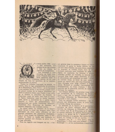 Le procès du Général Boulanger 1886-1891, Georges Cahen-Salvador, IIIe République  - France Illustration N°124 1953