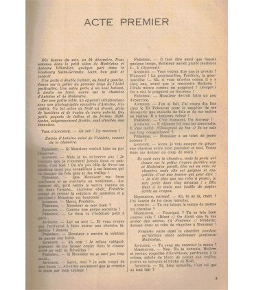 Treize à table, Marc-Gilbert Sauvajon, acteurs Simone Renant, Robert Murzeau, Maxime Fabert - France Illustration N°128 1953